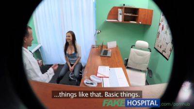 Tina Kay gets her big boobs drilled by a horny doctor in a fake hospital - sexu.com