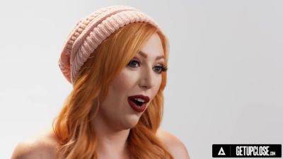 Lauren Phillips - Free Premium Video Up Close - How Women Orgasm With Busty Redhead Solo Female Masturbation! Full Scene With Lauren Phillips - upornia.com